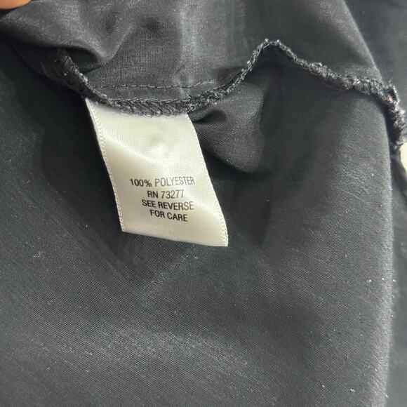 Princess Vera Wang Black Polka Dot Lace Insert Tank Top Size Small - Picture 4 of 7